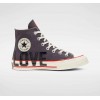 Converse Grey Love Fearlessly Chuck 70 Unisex High Top Shoe