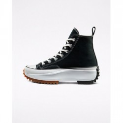 Converse Black Concrete Heat Run Star Hike Unisex High Top Shoe