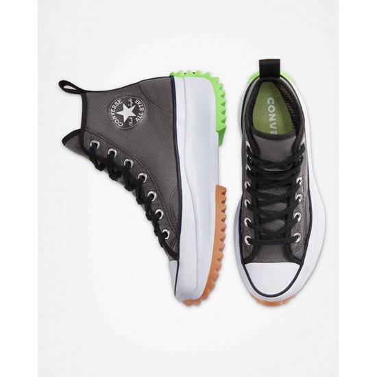 Converse Black Concrete Heat Run Star Hike Unisex High Top Shoe