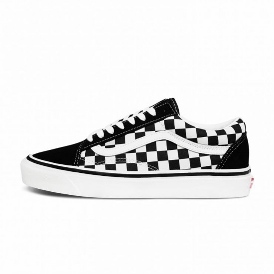 vans primary check old skool shoes