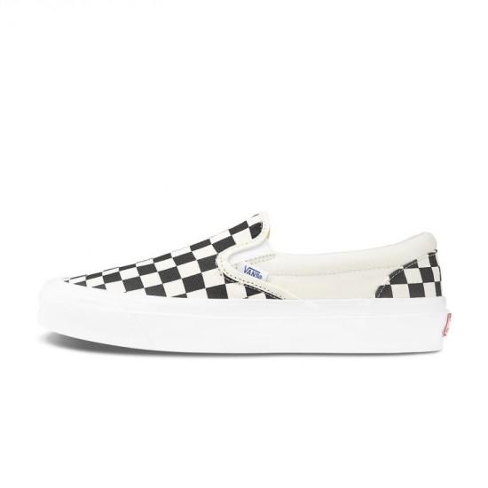 Vans Customs Checkerboard Rose Slip-on