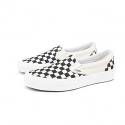 Vans Customs Checkerboard Rose Slip-on