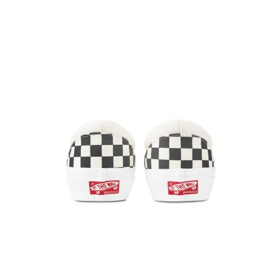 Vans Customs Checkerboard Rose Slip-on