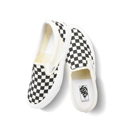 Vans Customs Checkerboard Rose Slip-on